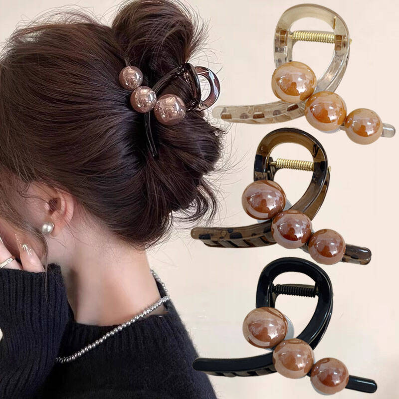 Vintage Fashion Ornaments - Koreaanse Parel Kruis Haar Klauwen Krabben