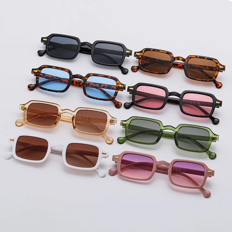 Vintage Fashion Luxury - Luxe Rechthoekige Zonnebril Dames Vintage Merk
