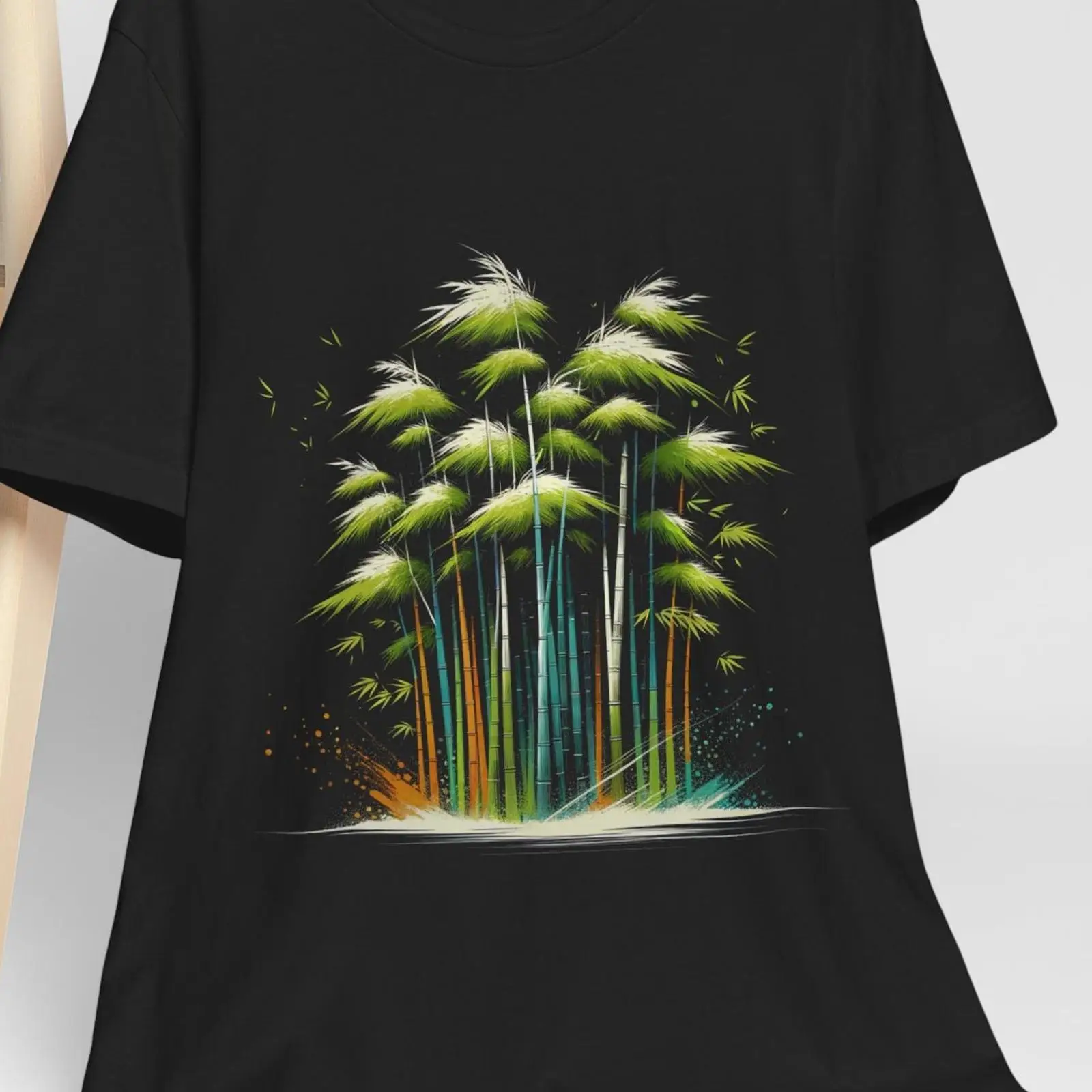 Vintage Fashion Kyoto - Japanse Sumi e Ink Art Bamboo