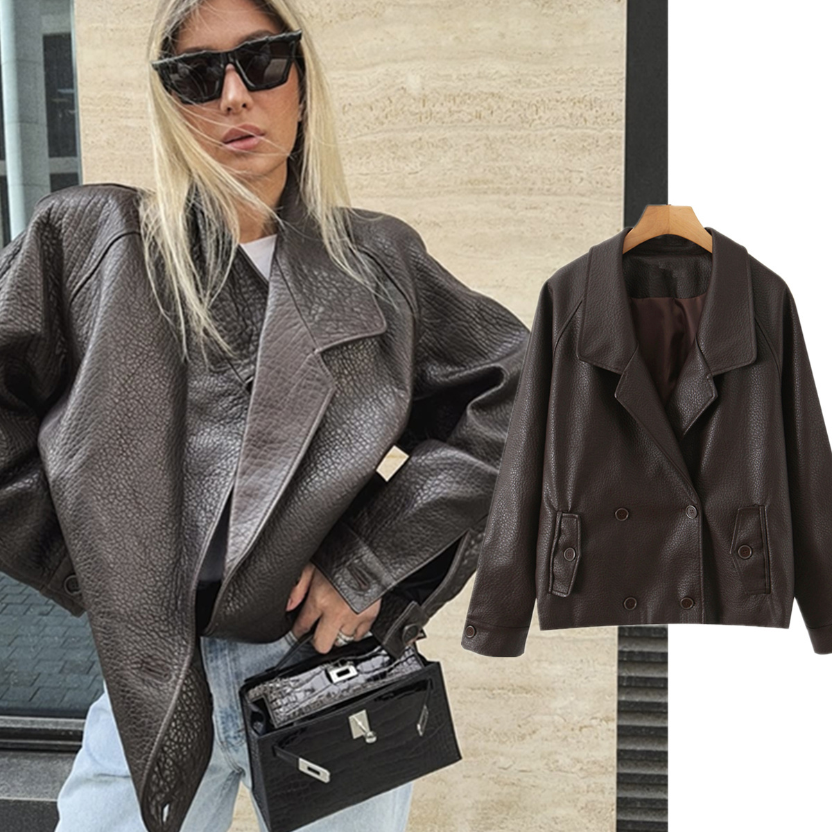 Vintage Fashion Bloggers - Maxdutti Boyfriend Damesjas Dameskleding Franse jas