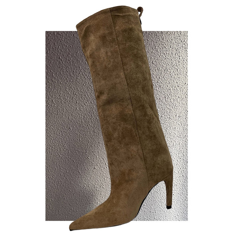 Vintage Fashion Heels - Eilyken Winter Street Style Vintage Puntige