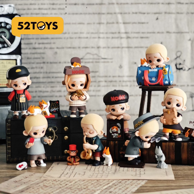 Vintage Fashion Toys - 52toys Nook Vintage Store Series Modieuze