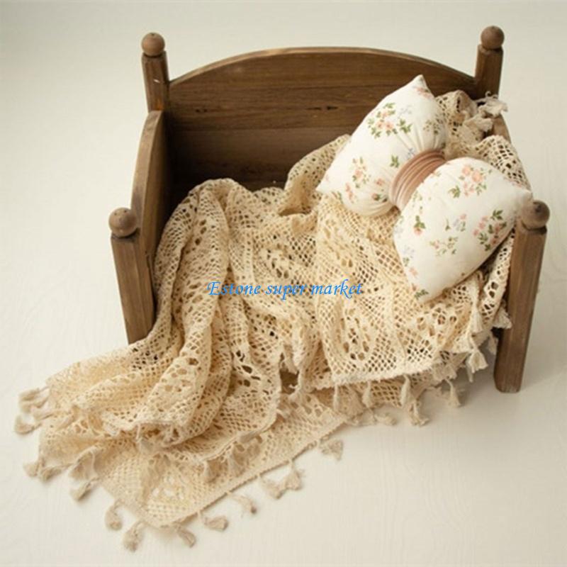 Vintage Fashion Ornaments - 090B pasgeboren babyfotografie rekwisieten dekens vintage