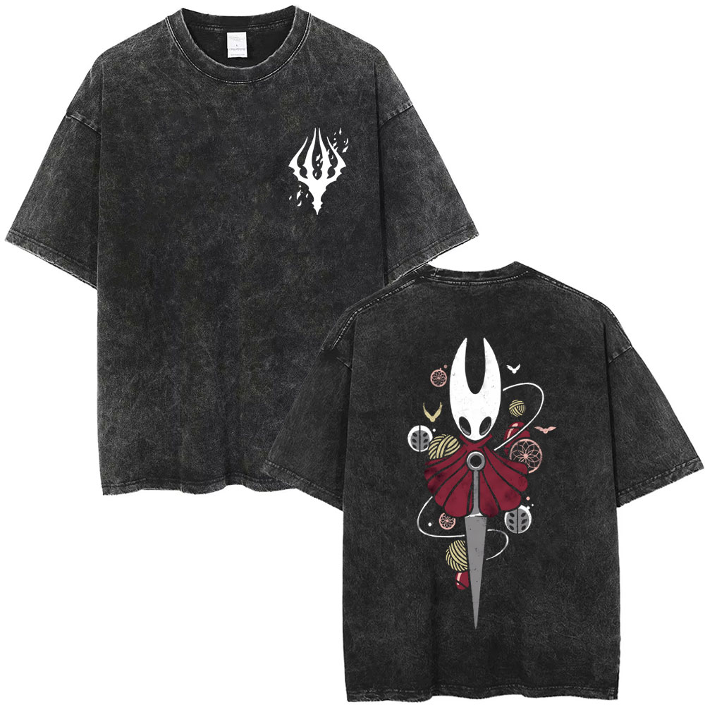Vintage Fashion Game - Gewassen Vintage Game Hollow Knight Dubbelzijdig
