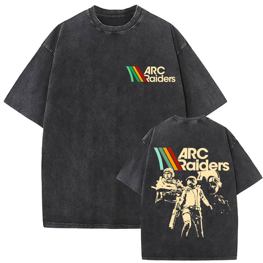 Vintage Fashion Game - 100% Katoen Arc Raiders T-shirt 2026