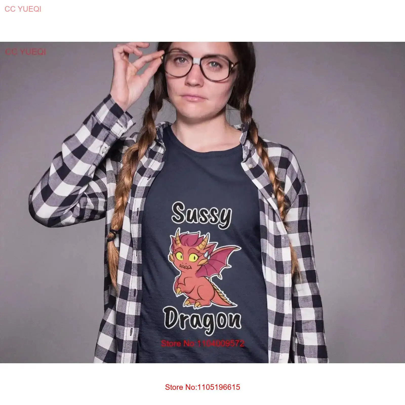 Vintage Fashion Eu - Sussy Dragon T-shirt leuk cadeau liefhebbers