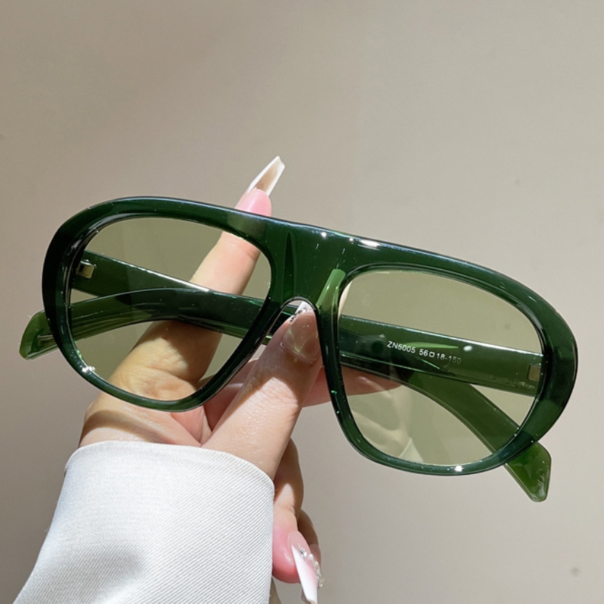 Vintage Fashion Luxury - Nieuwe oversized pilot zonnebrillen dames heren