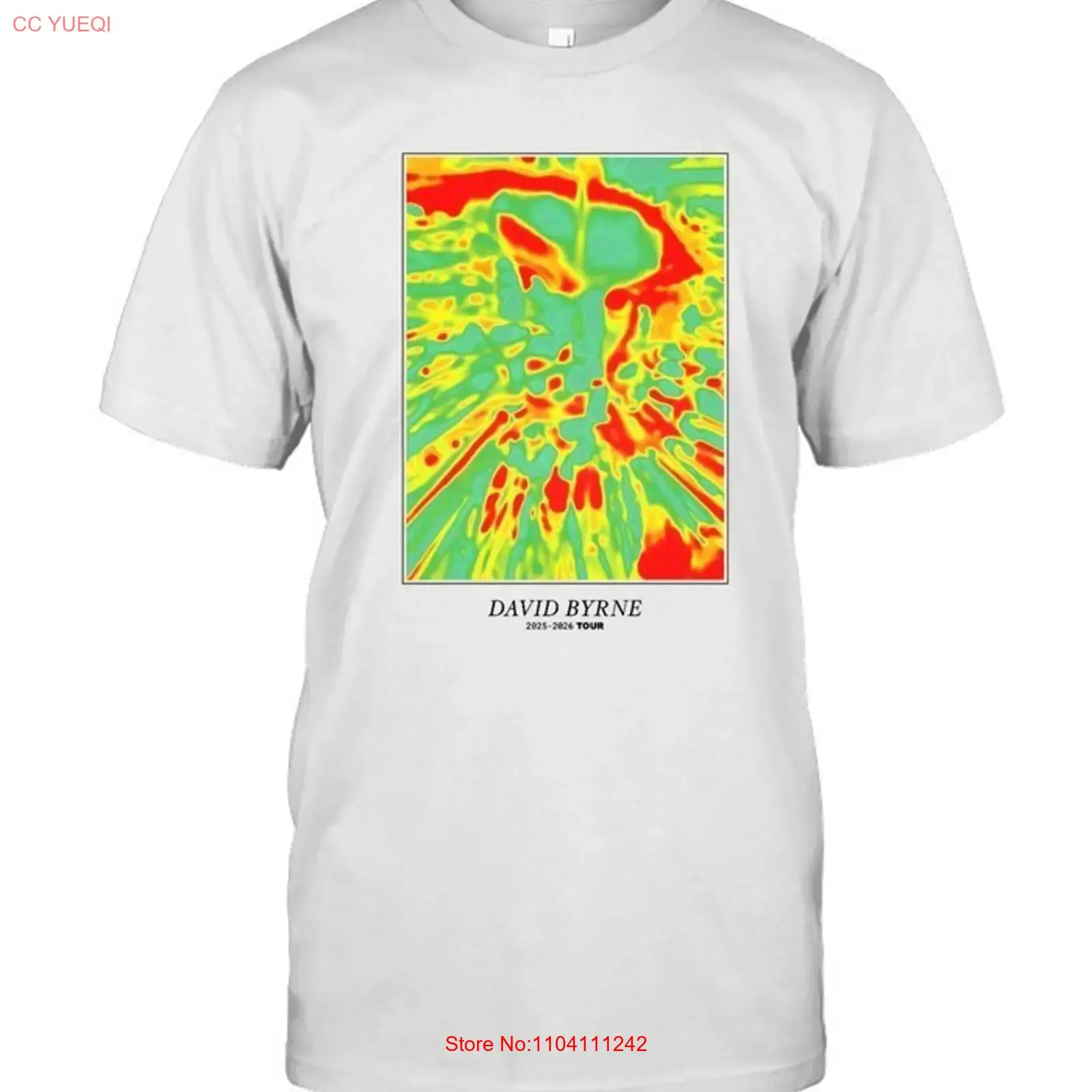 Vintage Fashion In 2025 - David Byrne 2025 2026 Tour T-shirt