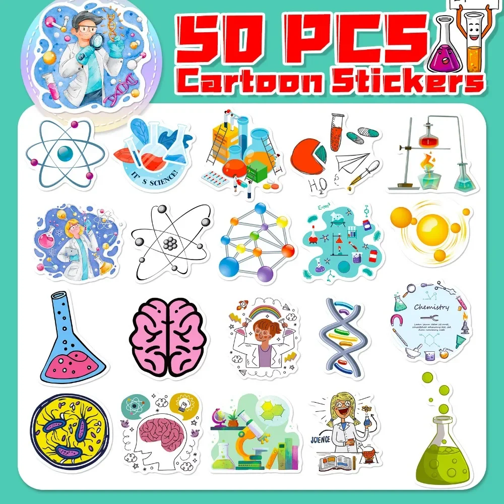 50 Stuks Cartoon Science Lab S - Vintage Fashion Toys recensie en prijs