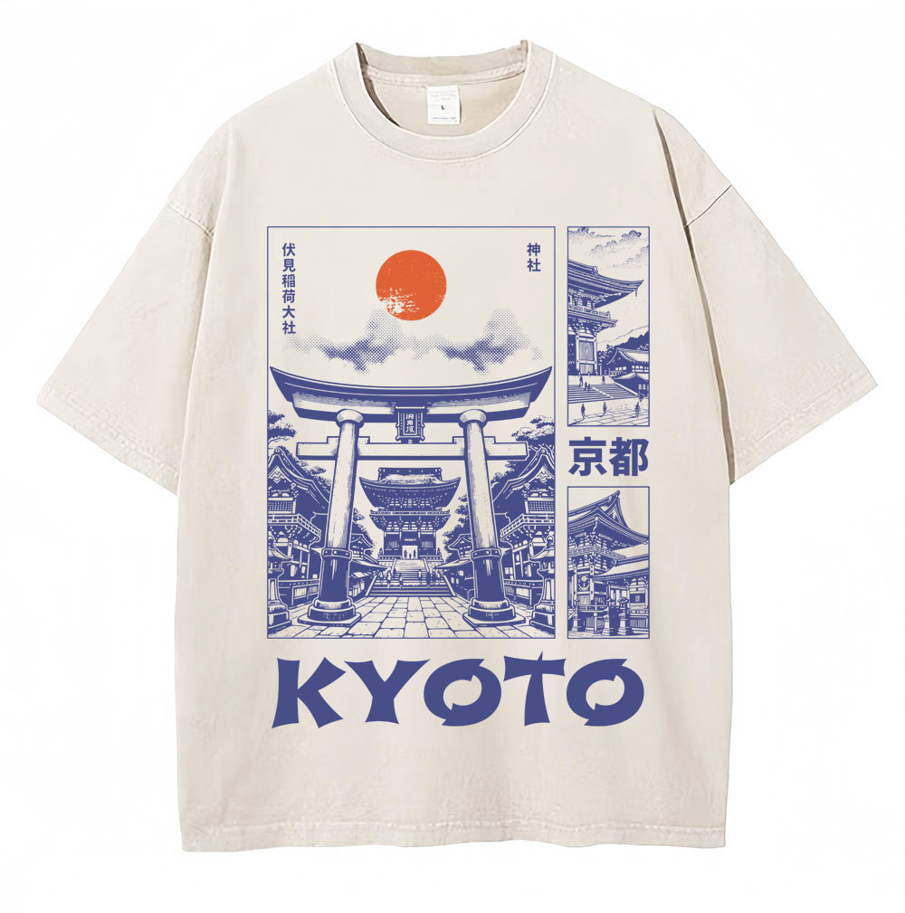 Gewassen Japanse stijl Kyoto G - Vintage Fashion Kyoto recensie en prijs