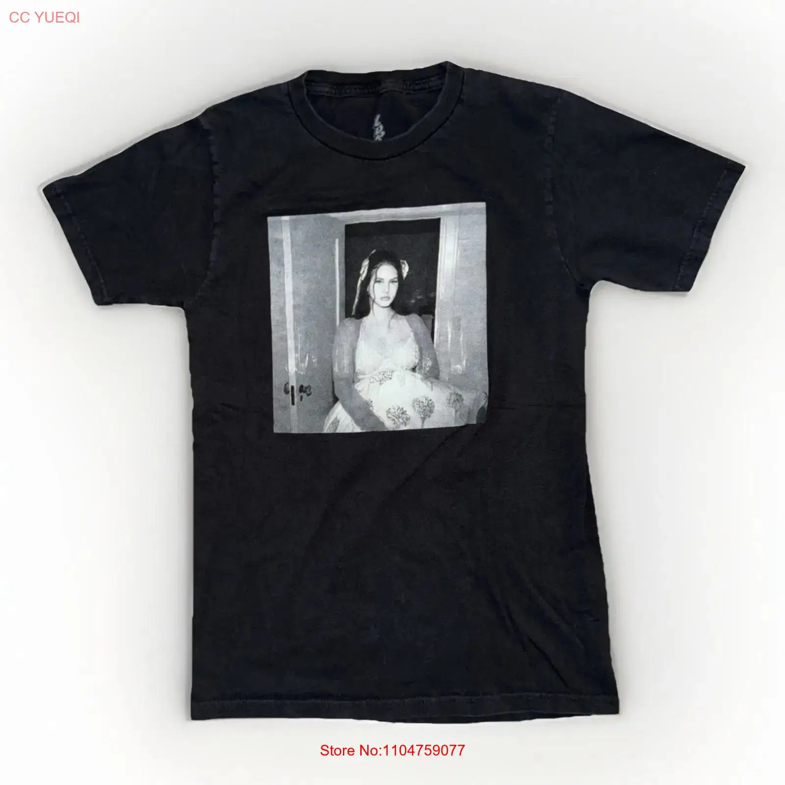 Lana Del Rey Foto T-shirt Zwar - Vintage Fashion Photographers recensie en prijs