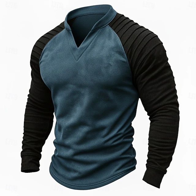 Vintage verweerd Henley Raglan - Vintage Victorian Fashion recensie en prijs