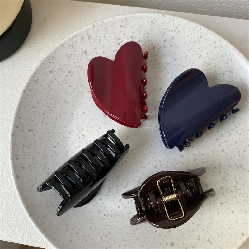 Vintage Rood Haar Klauw Clips  - Vintage Fashion Bloggers recensie en prijs