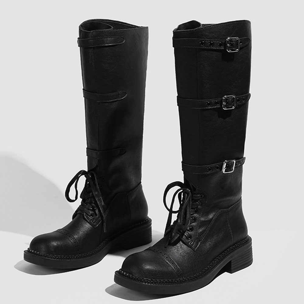 Dames Kniehoge Laarzen Vintage - Vintage Fashion Heels recensie en prijs