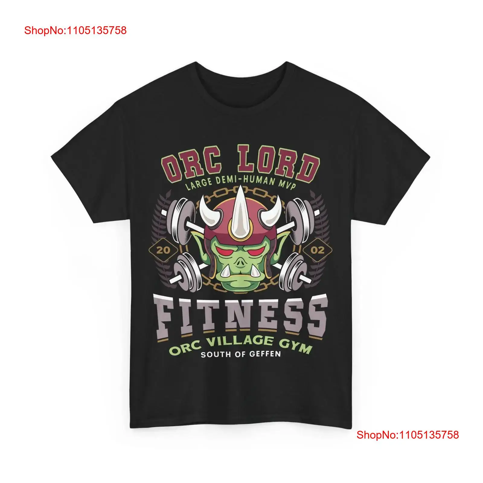 Geffen Orc Village Fitness T-s - Vintage Fashion Game recensie en prijs