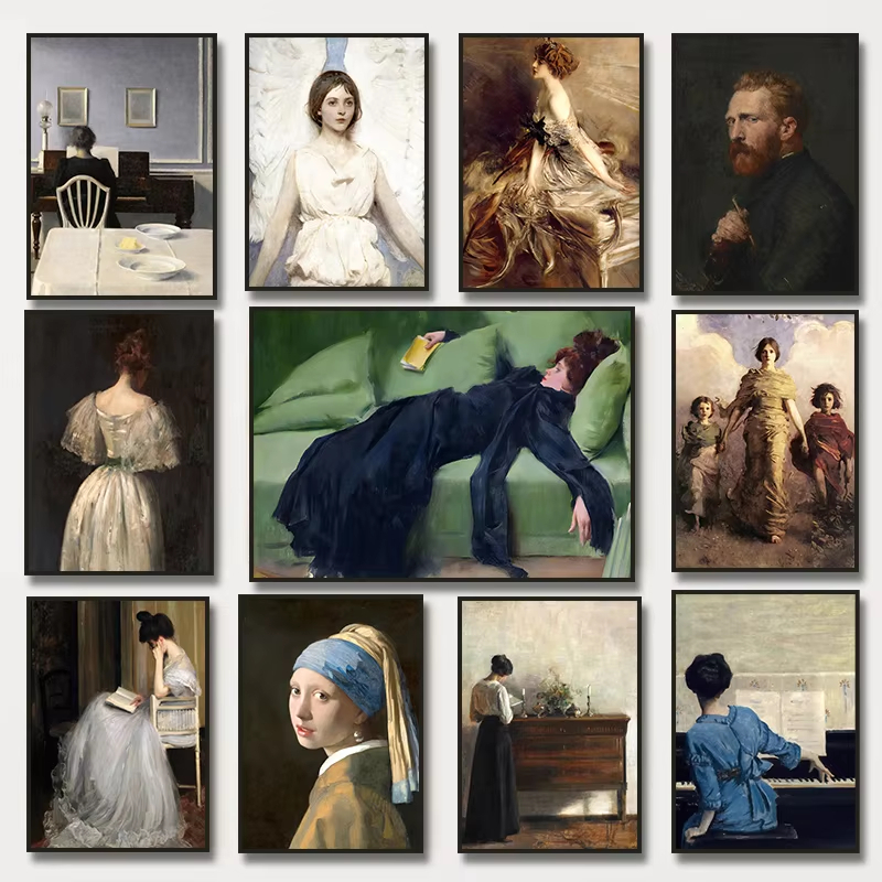 Olieverfschilderij op nummer V - Vintage Fashion Game recensie en prijs