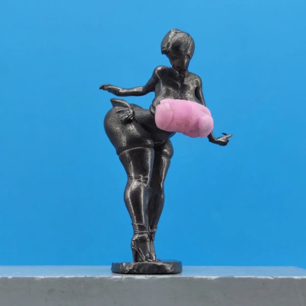 Vintage geoxideerd messing mod - Vintage Fashion Ornaments recensie en prijs