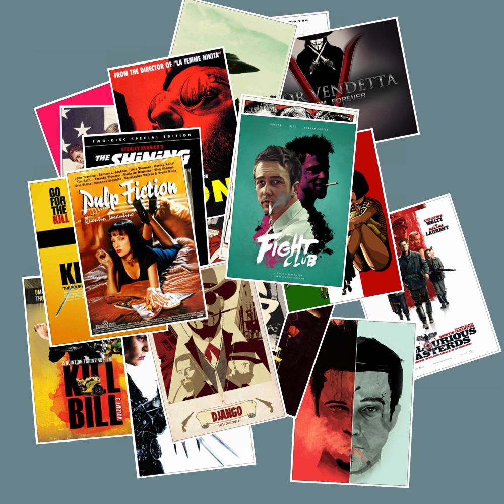25 STKS Klassieke Filmposters  - Vintage Fashion Magazine recensie en prijs