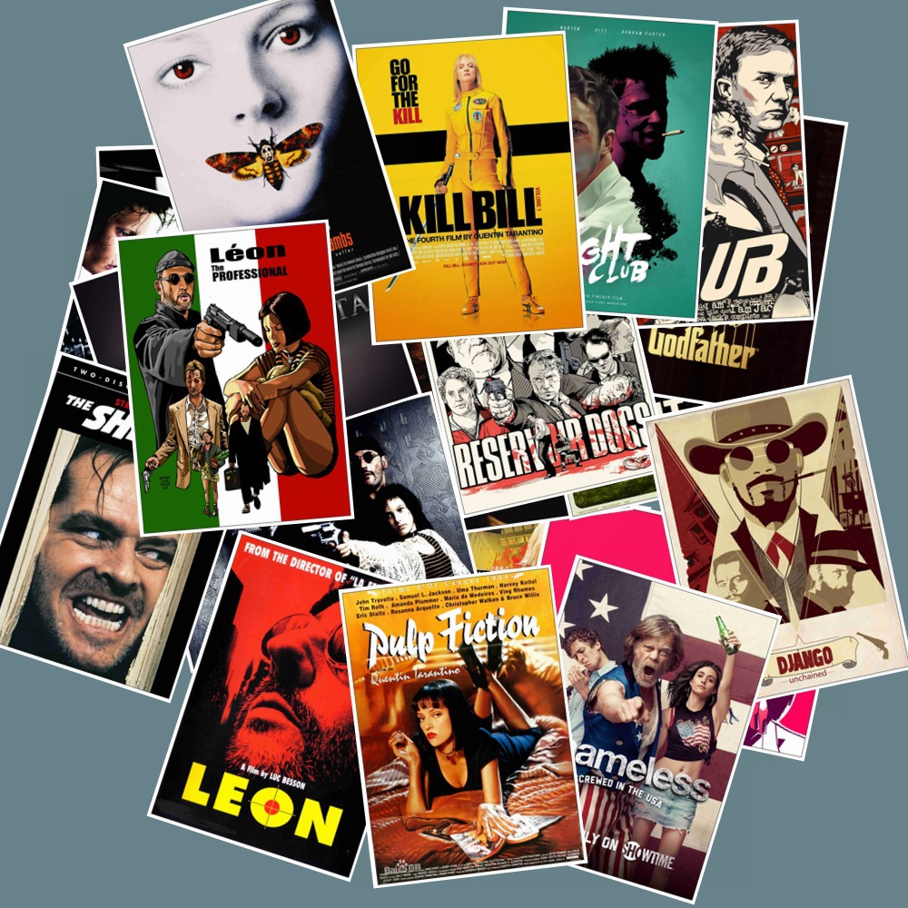 25 STKS Klassieke Filmposters  - Vintage Fashion Magazine recensie en prijs