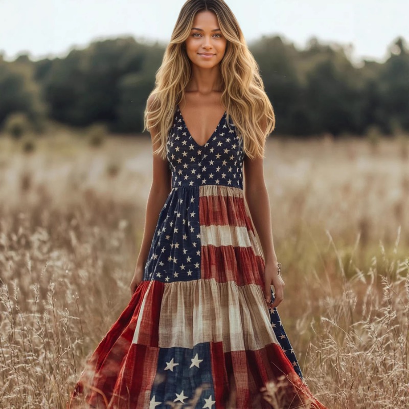 Vintage damesjurk met V-hals,  - Vintage Fashion Eu recensie en prijs
