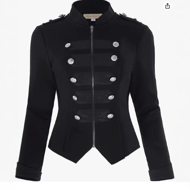 Dames gothic punk jas Slim Fit - Vintage Victorian Fashion recensie en prijs
