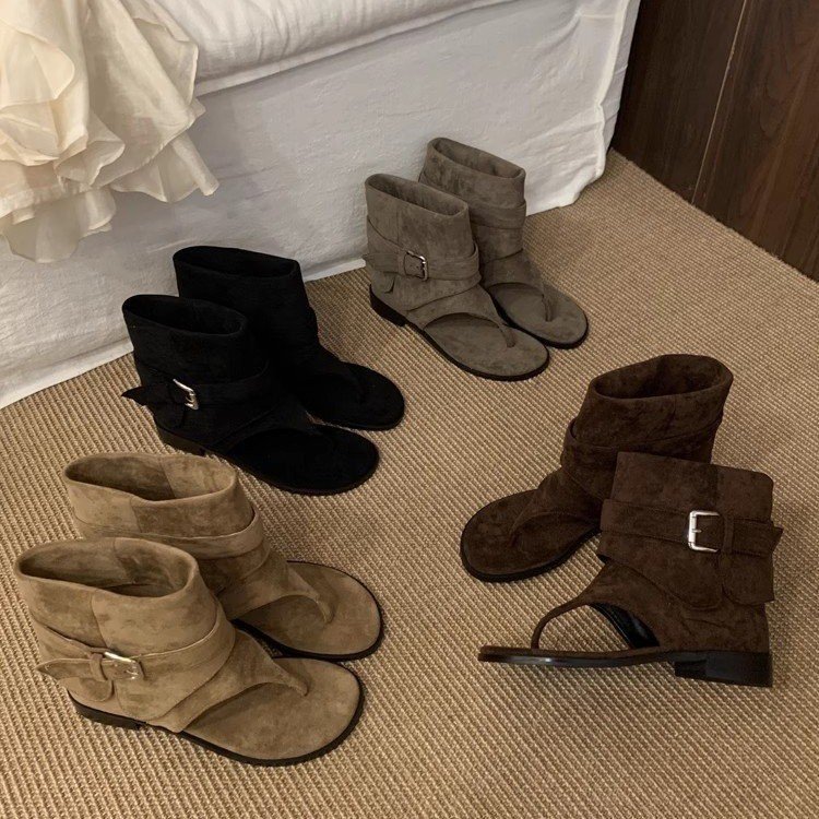 Vrouwen Peep Toe Laarzen Zomer - Vintage Fashion Luxury recensie en prijs