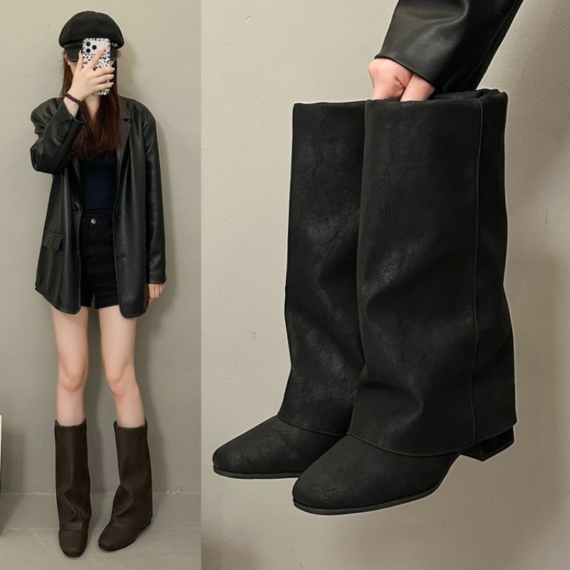2026 Nieuwe Square Head Vintag - Vintage Fashion Heels recensie en prijs