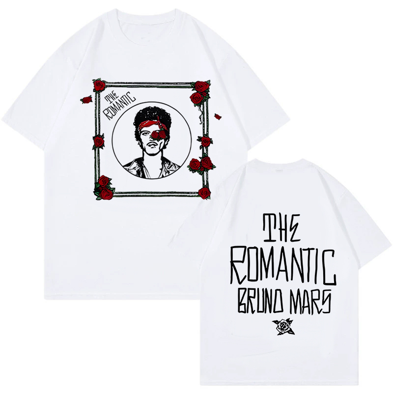 Bruno Mars Print Vintage T-shi - Vintage Fashion Eu recensie en prijs