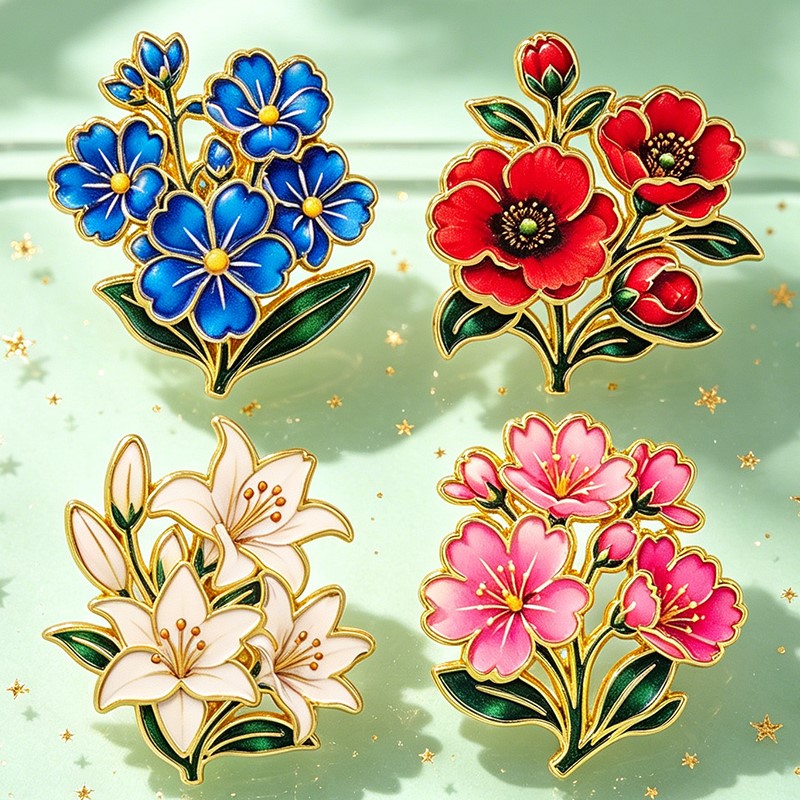 Leuke vintage kleurrijke bloem - Vintage Victorian Fashion recensie en prijs