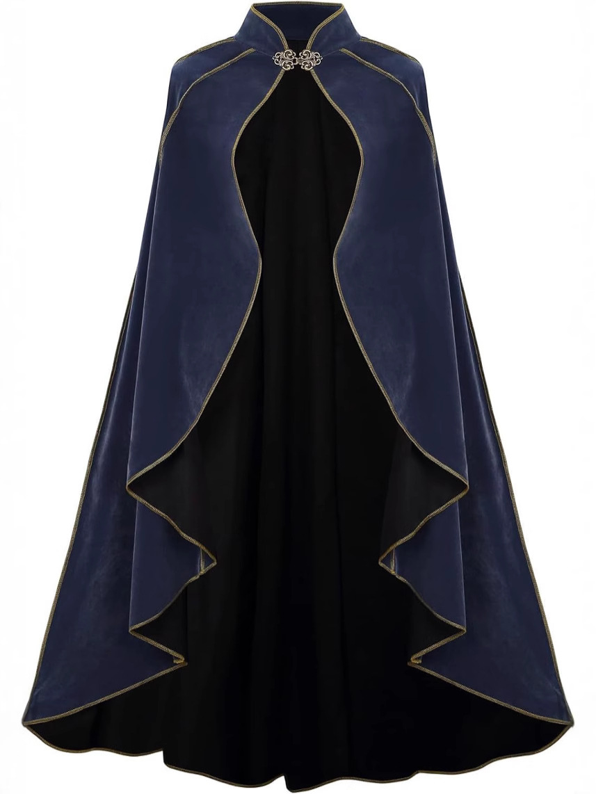 Met goud getrimde middeleeuwse - Vintage Victorian Fashion recensie en prijs